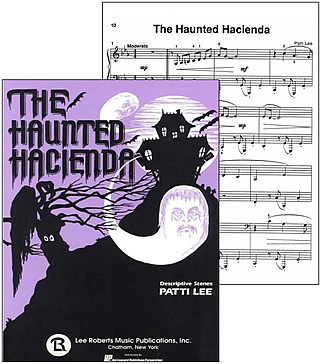 Haunted Hacienda, music and Cover, from Patti Lee's The Haunted Hacienda.