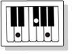 major_triad_keyboard_D