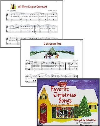 Sample pages from Favorite Christmas Songs