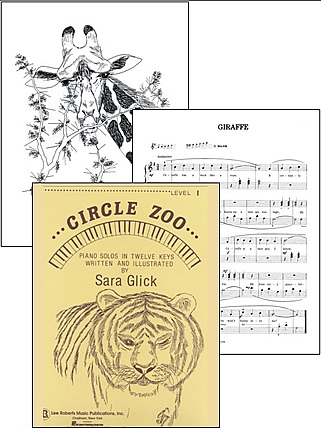 Giraffe&mdash;music and illustration, from Circle Zoo.