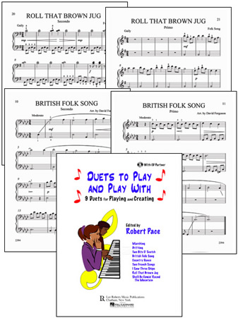 Duets to Play and Play With - Cover and Sample pages