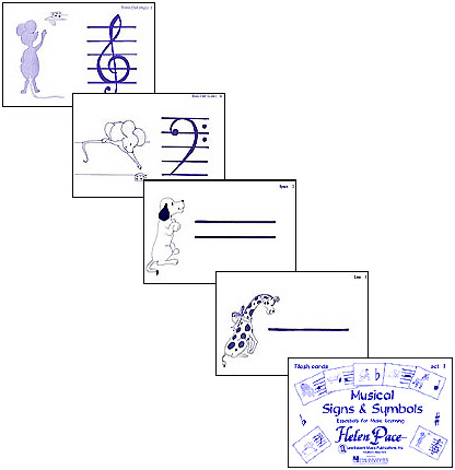 Flashcards Musical Signs and Symbols Set 1 Symbols Concepts for the Young