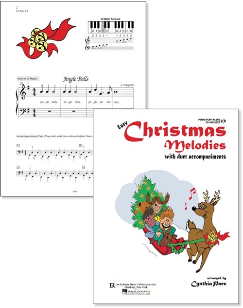 Easy Christmas Melodies Sample  Pg1