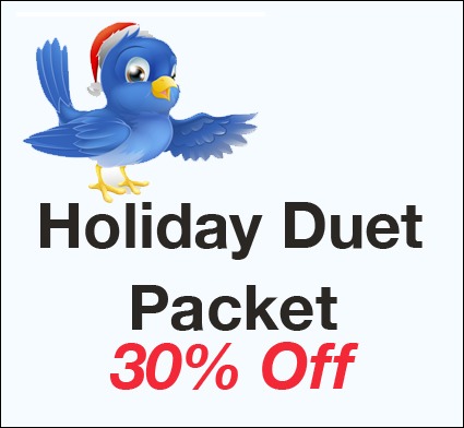 HOLIDAY DUET PACKET 30% Discount
