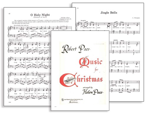 Music for Christmas sample pages & cover