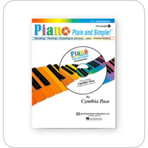 Piano Book for Adult Beginners Piano Plain and Simple w/CD
