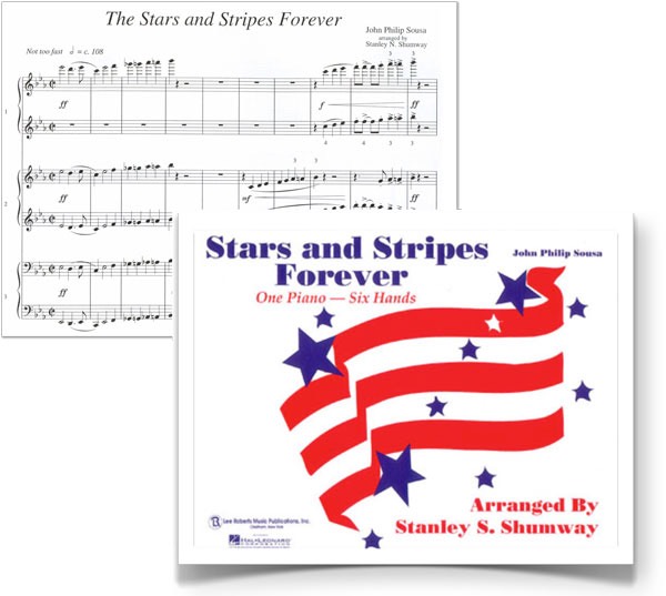 Stars and Stripes Piano Trio-Sample