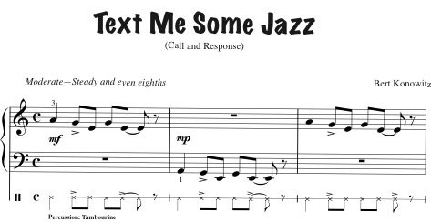 Text Me-Jazz Fun Sample