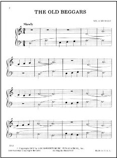The Old Beggars—Sample Page