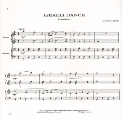 ISRAELI DANCE. PAGE 2