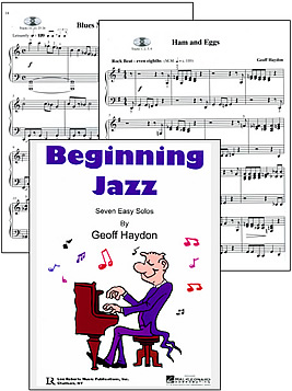Beginning Jazz - Cover and Sample Pages: Ham and Eggs and Blues Mystery