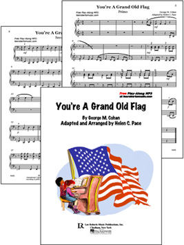 You're A Grand Old Flag - Cover and Sample Pages: Primo and Secondo
