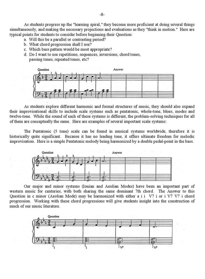 Improvisation And Creative Problem-Solving pg 8