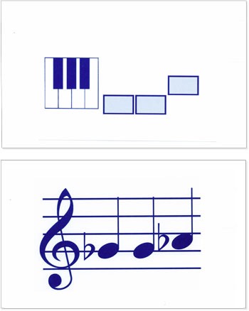 melodic shapes flashcards sample