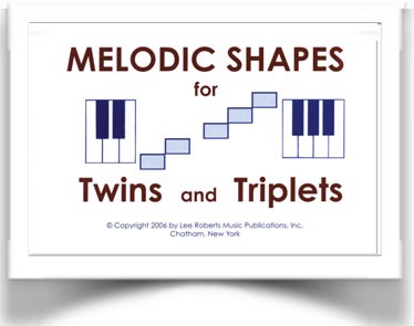 Melodic Shapes for Twins & Triplets Flashcards