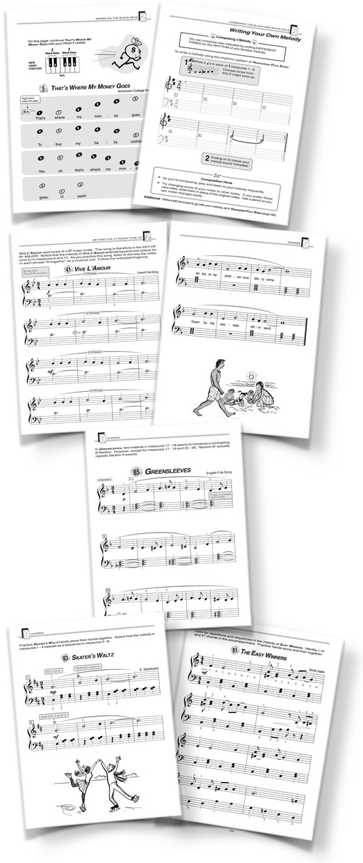 Piano Plain & Simple sample pages iv